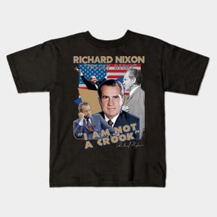 Richard Nixon 37th president Gangsta rap band bootleg Kids T-Shirt